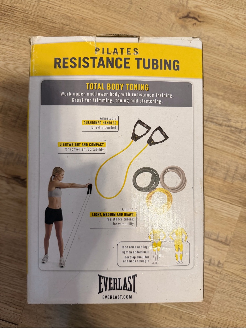 Everlast Pilates Resistance Tubing